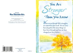 BMA -You are Stronger Than You Know - Sentimental Greeting Card - 5 x 7