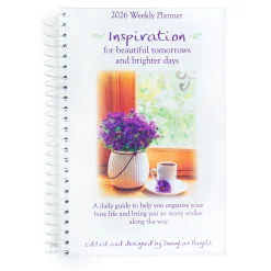 Daily Diary 2026, Weekly Planner With Inspirational Quotes - Blue Mountain Arts Collection 6 x 8 Inches Journal