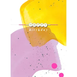 Hotchpotch Cute Birthday Card With Detachable 'Swiftie'- Inspired Bracelet Spelling Out 'Happy'