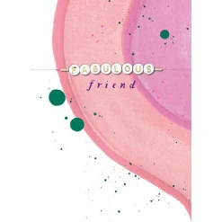 Hotchpotch Cute Card For A Fabulous Friend With Detachable 'Swftie'- Inspired Bracelet Spelling Out 'Fabulous'