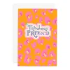 Hotchpotch Funky Birthday Card For A Fabulous Friend With Holographic Foil And 1970s-Style Patterns - Funky Town Greeting Card London Size 4 x 6 inches