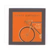 Luxury Foiled Racing Bike Birthday Card - Pocket Square Greeting Card by Hotchpotch London