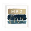 Luxury Mr & Mr Wedding Card With Satin Gold Foil Finish, LGBTQ+ Wedding Day Card - Madeleine Collection by Hotchpotch London Size 6 x 6 inches
