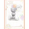 Me to You Birthday Card Tatty Teddy Putting Up Banner