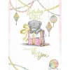 Me to You Birthday Card Tatty Teddy With Large Gift