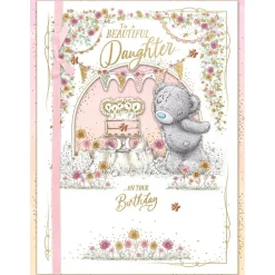 Me to You Daughter Birthday Boxed Handmade Card