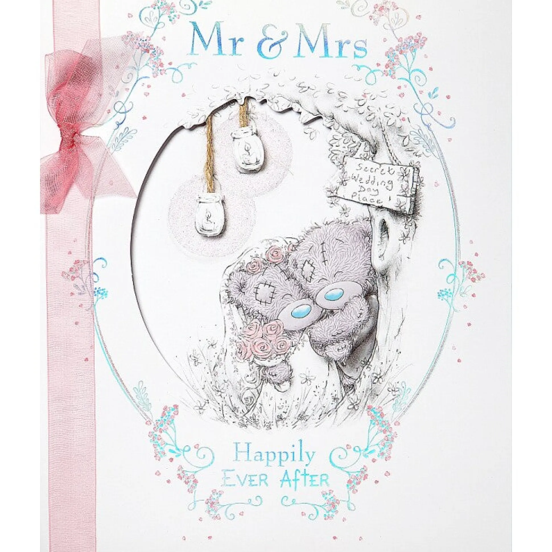 Me to You 'Mr & Mrs Happily Ever After' Wedding Card