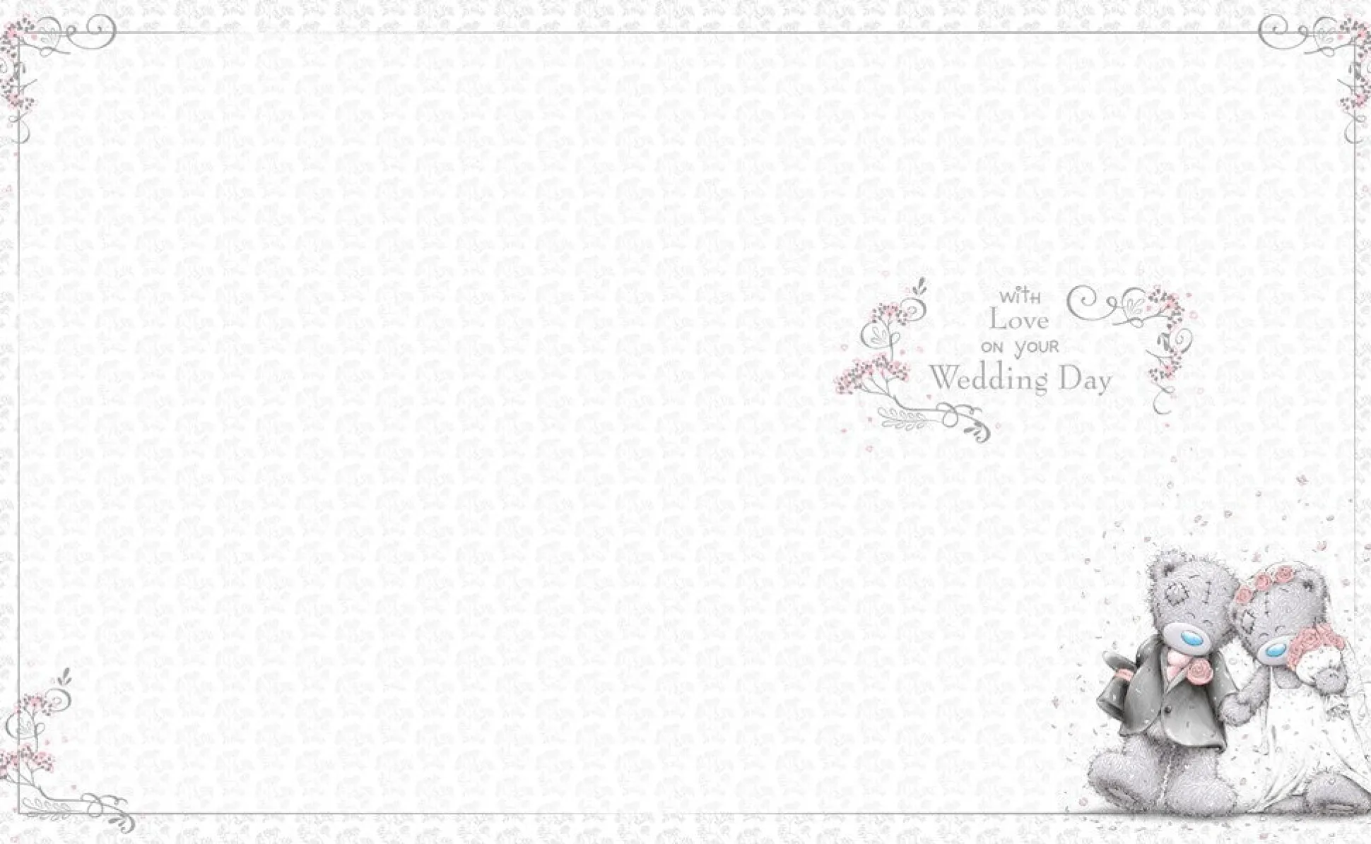 Me to You 'Mr & Mrs Happily Ever After' Wedding Card