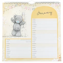 Me to You Tatty Teddy 2026 Square Wire Calendar
