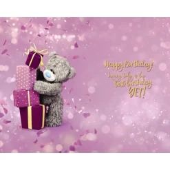 Me to You Tatty Teddy Age 13 Birthday Card, Have a Fab Day!
