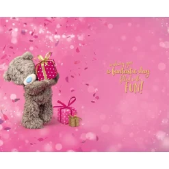 Me to You Tatty Teddy Age 14 Birthday Card, Yay! You're 14 Today
