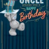 Me to You Tatty Teddy Birthday Card for Uncle 5x7ins - Official Collection