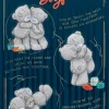 Me to You Tatty Teddy Birthday Card for Brilliant Boyfriend 6x9ins - Official Collection
