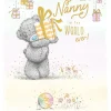Me to You Tatty Teddy Cute Birthday Card Amazing Nanny - Official Collection