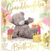Me to You Tatty Teddy Cute 3D Photo Finish Keepsake Birthday Card For A Special Granddaughter - Official Collection