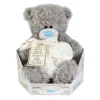 Me to You Tatty Teddy Cute Plush Love & Hugs Bear 19cm-High Presented On Premium Gift Plinth