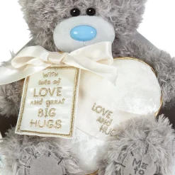 Me to You Tatty Teddy Cute Plush Love & Hugs Bear 19cm-High Presented On Premium Gift Plinth