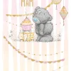 Me to You Tatty Teddy Cute Birthday Card For A Fabulous Mam - Official Collection