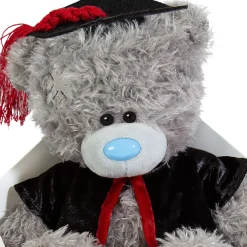 Me to You Tatty Teddy Cute Plush 19cm-High Graduation Bear Presented On Premium Gift Plinth
