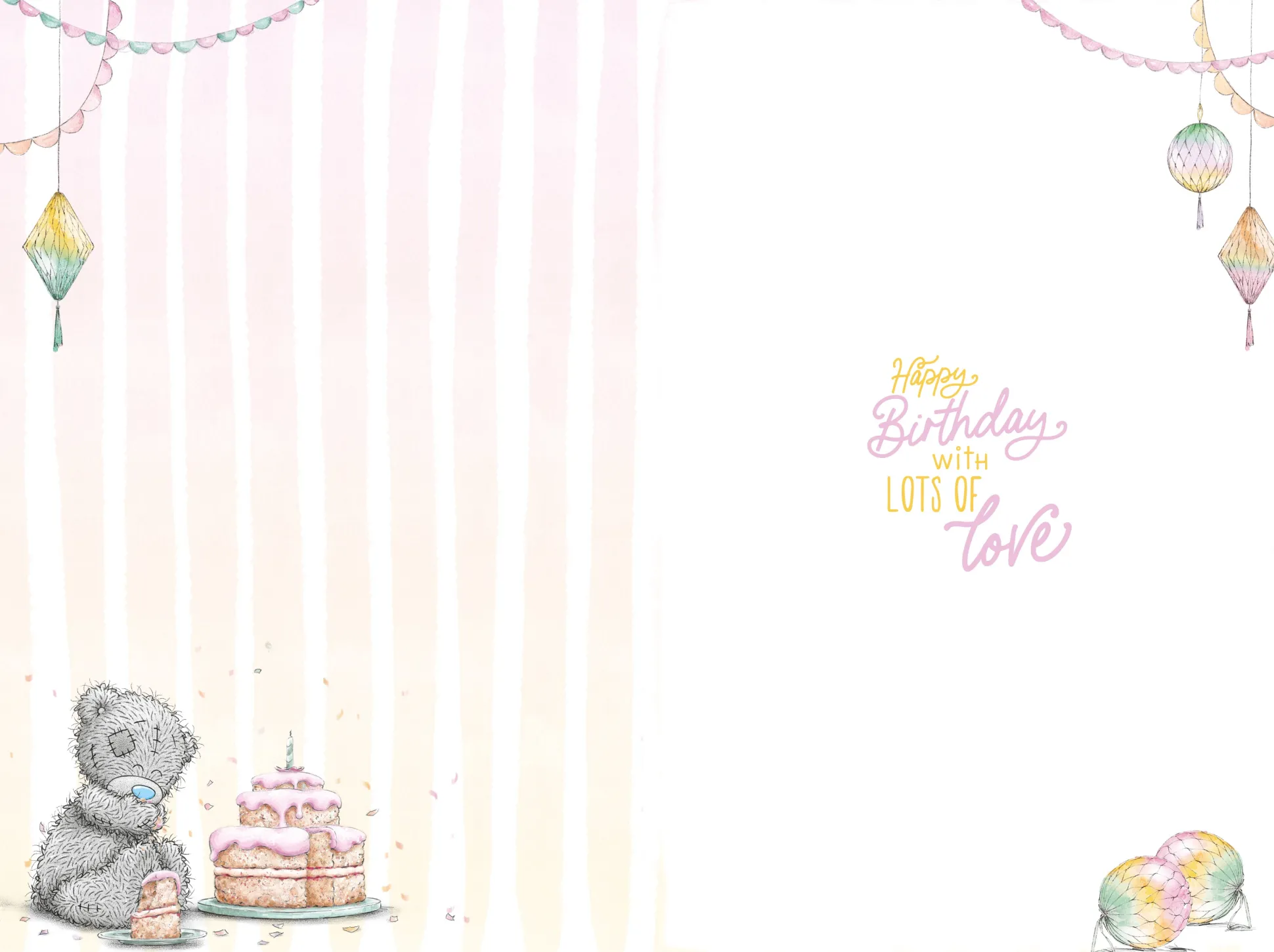 Me to You Tatty Teddy Cute Birthday Card 'Just Like A Mum To Me'