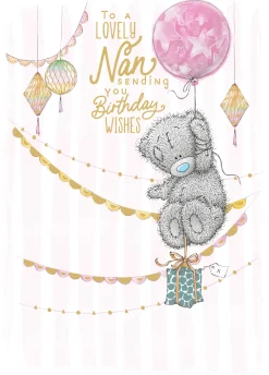 Me to You Tatty Teddy Cute Birthday Card For Special Nan - Official Collection