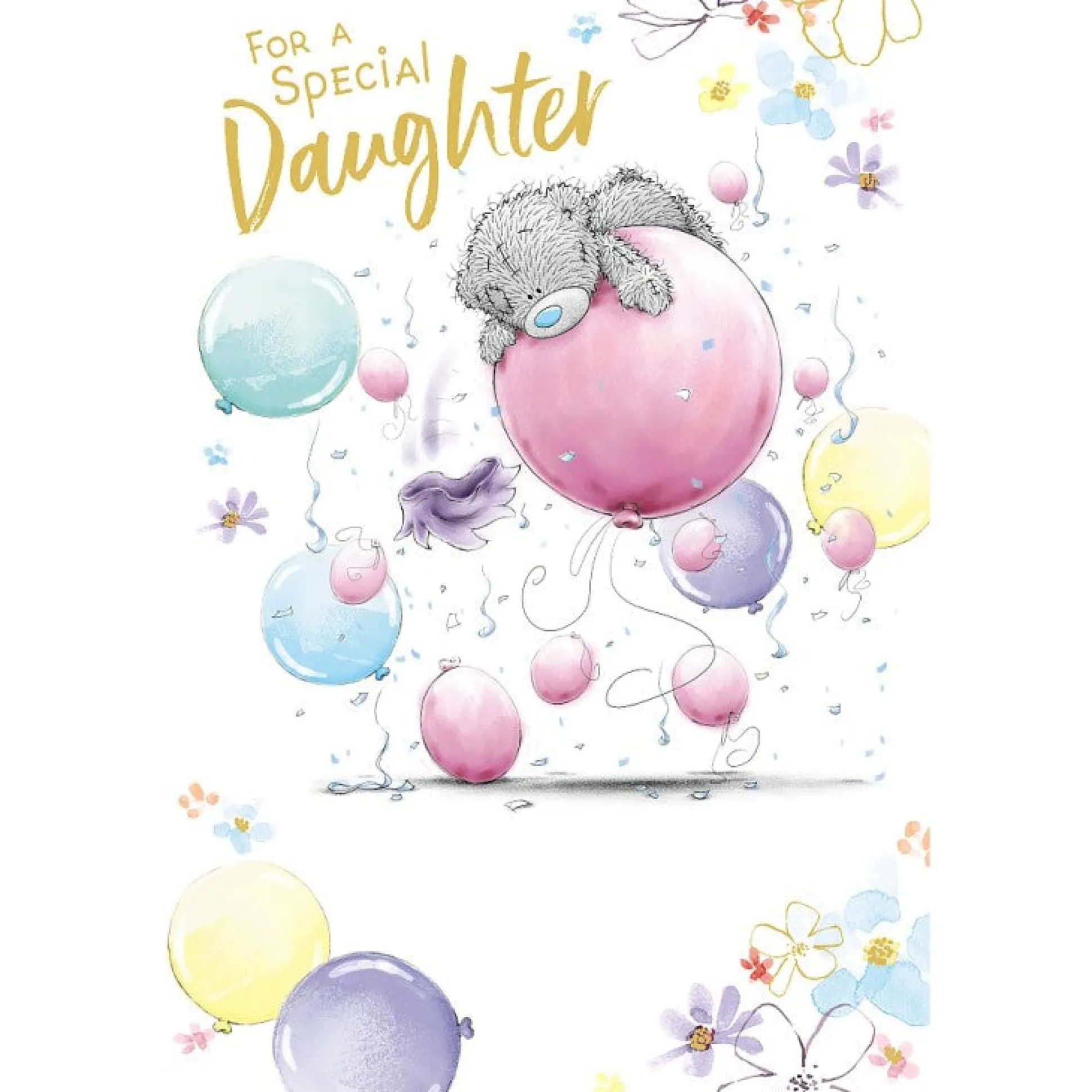 Me to You Tatty Teddy 'For A Special Daughter' Birthday Card