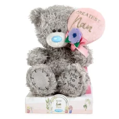 Me to You Tatty Teddy 'Greatest Nan' Plush Bear On Gift Plinth 15cm