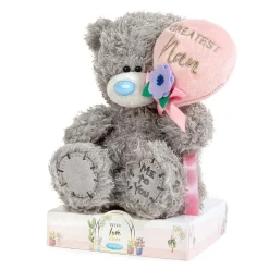 Me to You Tatty Teddy 'Greatest Nan' Plush Bear On Gift Plinth 15cm