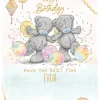 Me to You Tatty Teddy Happy Birthday Cousin Cute Greetings Card - Official Collection