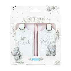 Me to You Tatty Teddy 'Just Married' Set of 2 Luggage Tags