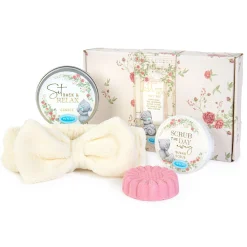 Me to You Tatty Teddy Letterbox Gift Set For Relaxation Includes Candle, Bath Bomb, Eyemask and Pin Badge - Signature Collection