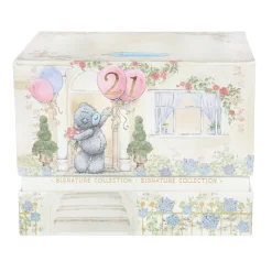 Me to You Tatty Teddy Luxury New Bone China Mug In Foil Inlaid Box 21st Birthday Gift