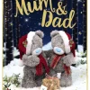 Me to You Tatty Teddy 'Merry Christmas Mum and Dad' 3D Christmas Card