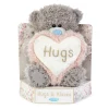 Me to You Tatty Teddy Plush 15cm-High Hugs Bear On Luxury Gift Plinth