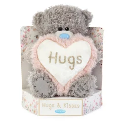Me to You Tatty Teddy Plush 15cm-High Hugs Bear On Luxury Gift Plinth