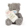 Me to You Tatty Teddy Plush 10cm-High Get Well Soon Bear Holding Novelty Hot Water Bottle
