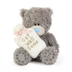 Me to You Tatty Teddy Plush 10cm-High Get Well Soon Bear Holding Novelty Hot Water Bottle