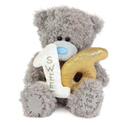 Me to You Tatty Teddy Plush 15cm-High Bear On Luxury Gift Plinth