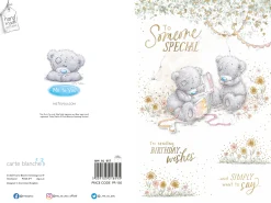 Me to You Tatty Teddy Someone Special Handmade Luxury Birthday Greeting Card 6x9ins -