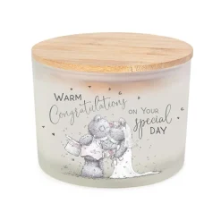 Me to You Tatty Teddy 3-Wick Congratulations Candle