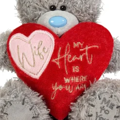 Me to You Tatty Teddy 'Wife My Heart Is Where You Are' 15cm Bear