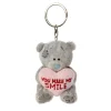 Me to You Tatty Teddy 'You Make Me Smile' Plush Keyring