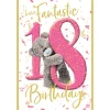 Me to You 18th Birthday Card Tatty Teddy Photo Finish Design