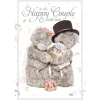 Me to You 'To The Happy Couple' Photo-real Wedding Card, 6x9"
