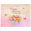 Mum, You Mean The World To Me - A Blue Mountain Arts Collection Hanging Wall Calendar 2026