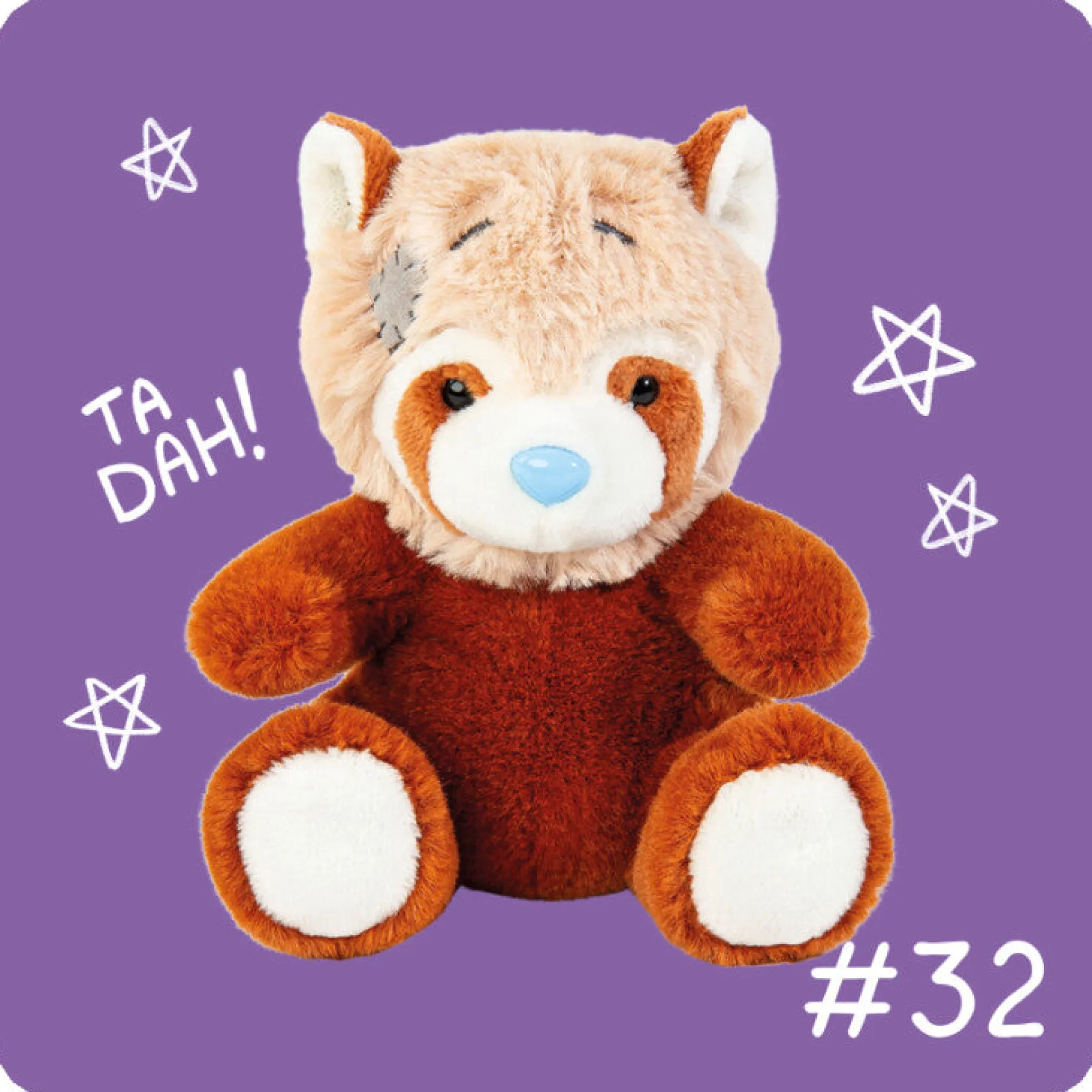 My Blue Nose Friends - Ember the Red Panda Cute Collectable Beanie