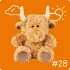 My Blue Nose Friends - McDuff the Highland Cow Cute Collectable Beanie