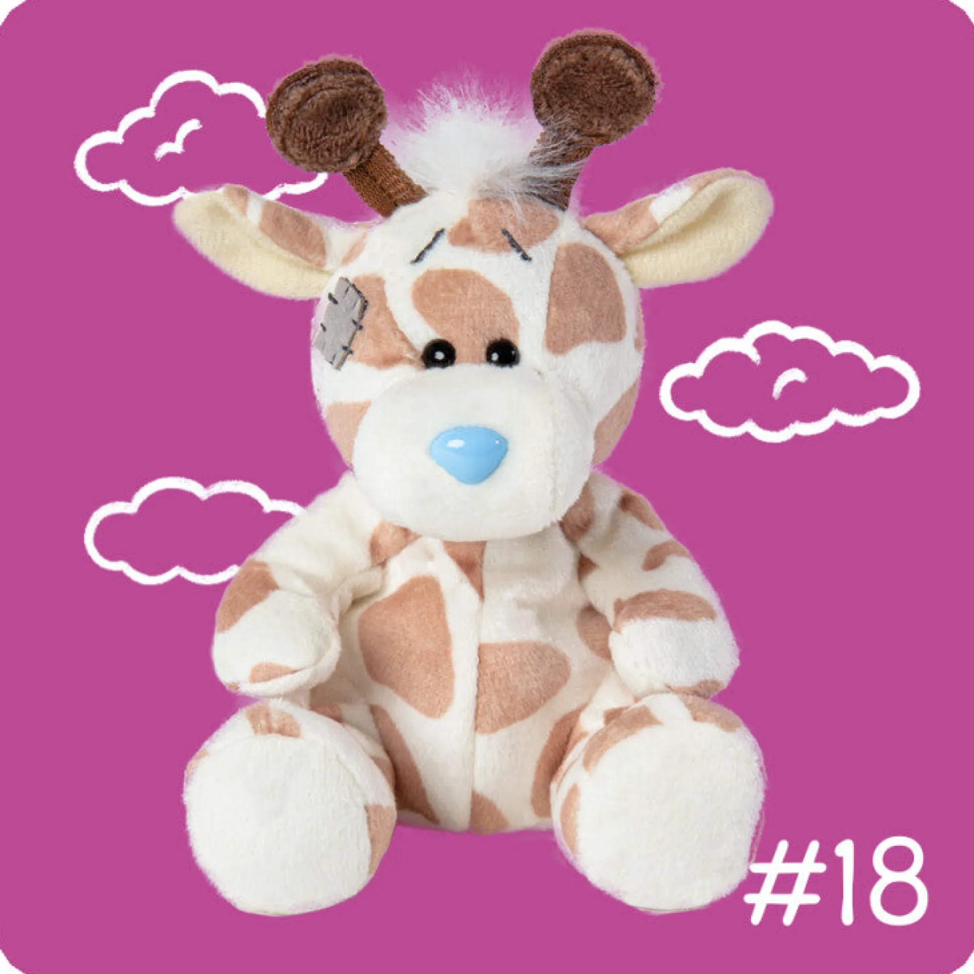 My Blue Nose Friends - Skye the Giraffe Cute Collectable Beanie