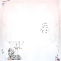 Tatty Teddy Christening Card