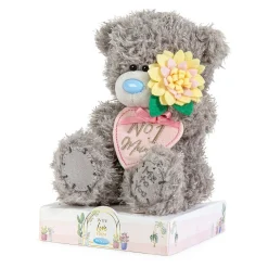 Tatty Teddy 'No.1 Mum' Plush Bear On Gift Plinth 15cm